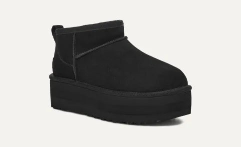 Ugg Women's Classic Ultra Mini Platform Boot Μαύρο