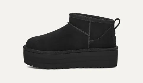 Ugg Women's Classic Ultra Mini Platform Boot Μαύρο